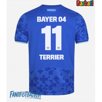 Bayer Leverkusen Martin Terrier #11 Tricou Fotbal Replică 2025-26 Barbati Treilea